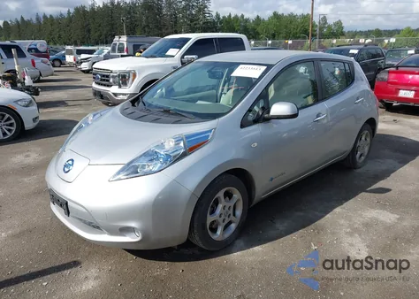 2012 Nissan Leaf Sl from USA, damaged, VIN JN1AZ0CP2CT021263